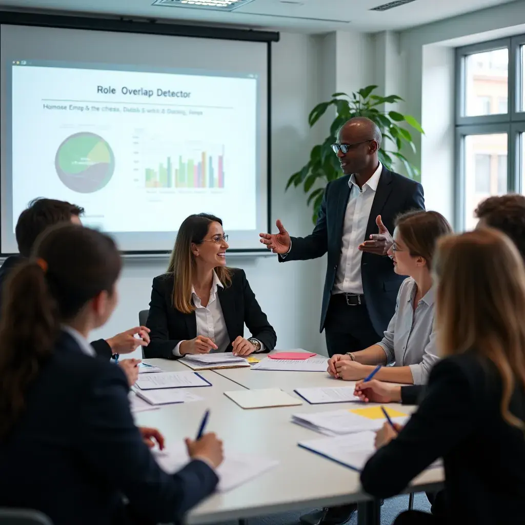 Professional team collaboration